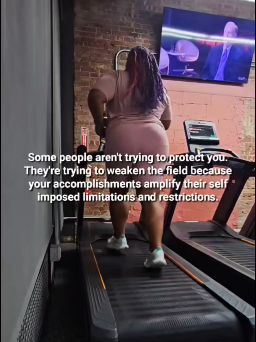 It's okay to move with discernment. I feel like that's the word of the season, but hear me out beyond the fitness tip: Not everyone else is eligible, capable, or should be considered as a person looking out for your best interest. If I took the advice of every guru, I'd be lost. You are the number one expert on your desires. Do quality research. You are your most valuable player.
