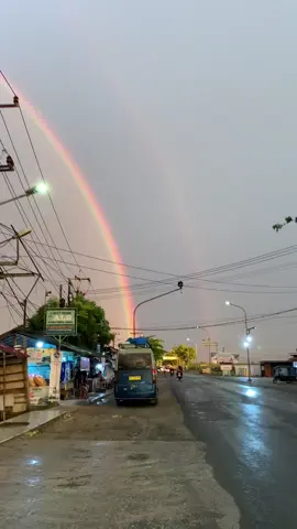 Indah sekali #fyppppppppppppppppppppppp #aekkanopan #pelangi🌈fyp 
