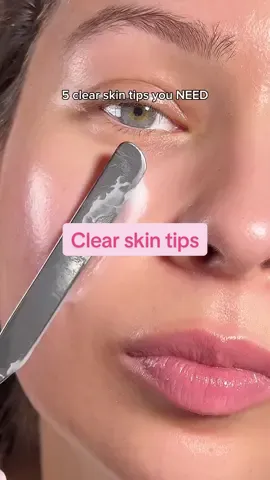 Clear skin tips part 1 🩷 #clearskintips #skincaretipsforyou #skincareforbeginners #koreanskincaretips #acnetips 