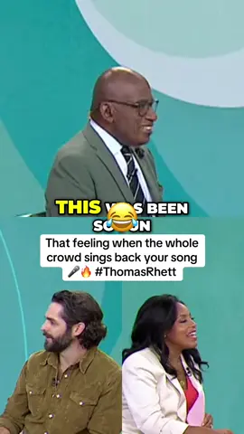Thomas Rhett explains the amazing feeling of singing on stage and hearing the crowd sing every word back 🥹🎶 Moments like this prove why live music is pure magic. #ThomasRhett #CountryMusic #LivePerformance #tiktokmusic #CountryTok