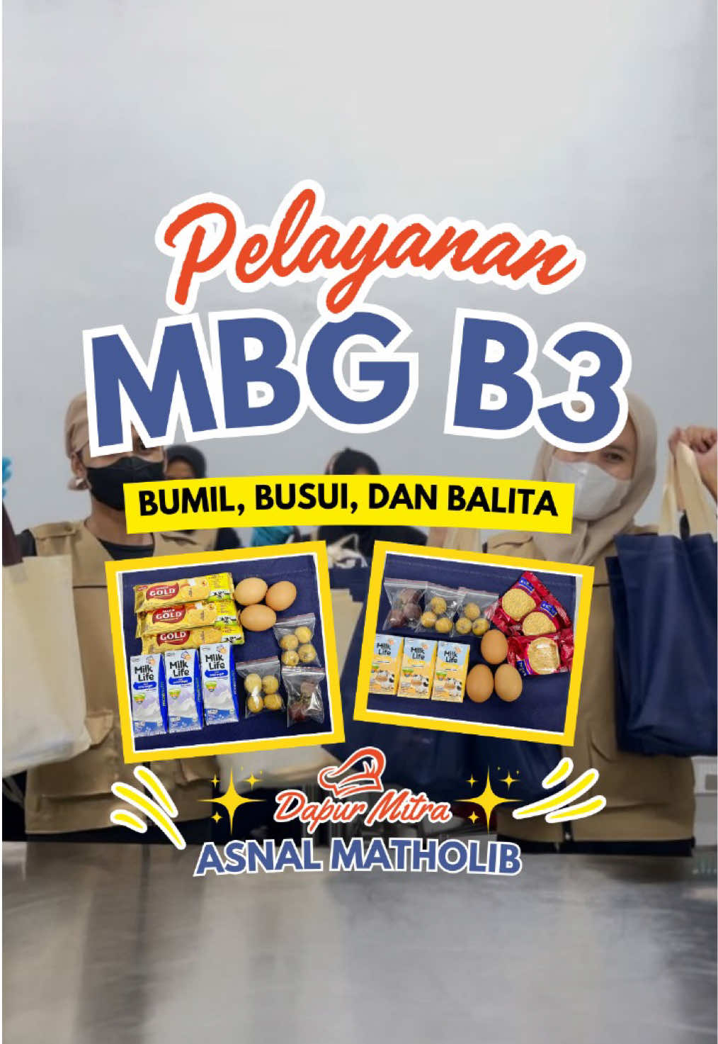 Di balik senyum seorang ibu dan tawa kecil balita, ada harapan besar untuk masa depan bangsa.  Melalui program Makan Bergizi Gratis (MBG), pemerintah hadir untuk memastikan gizi terbaik bagi bumil, busui, dan balita, agar tumbuh kembang mereka terjaga dengan baik.  Generasi sehat, dimulai dari keluarga yang sehat.  #MakanBergiziGratis #MBG #GenerasiSehat #MitraDapurAsnalMatholib  