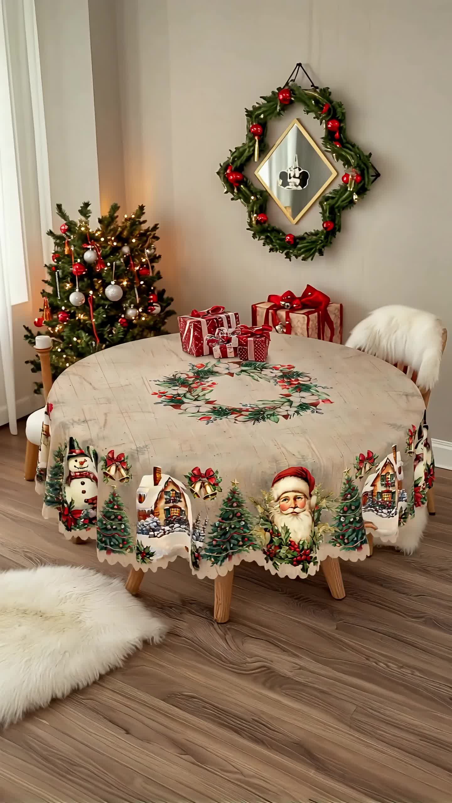 PLUMLIK Christmas Decor Set 2025, Christmas decor ideas  #christmastable #decoratingforchristmas #christmasmantel #christmaschaircovers #christmastabledecor #festivehomedecor #holidaytabledecor #christmasdiningroom #christmastablesetting #plaidchristmas #spookyseason #tiktokshop #fyp #halloween #tiktokshopfinds #falldealsforyou #freeshipping #ghost #fallfinds #halloweendecor #pumpkinseason #cozyvibes #homegoods #falldecor #roomdecor #hobbylobby #dorm #backyard #homegoodsfinds #sunflowers #newapartment #halloweendecorations #christmas2025 #roommakeover #remodeling #farmstand #cozyaesthetic #lovemyhome #halloweenfinds #pumpkins #homevibes #bedroomdesign