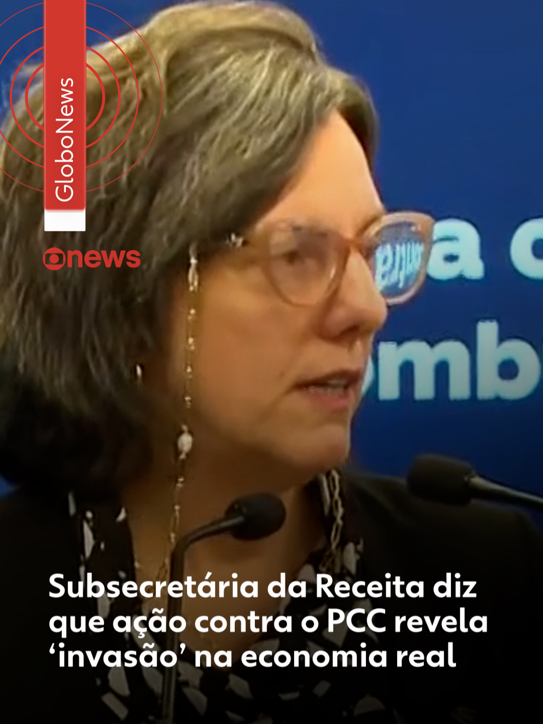 Megaoperação contra o PCC - A subsecretária de fiscalização da Receita Federal, Andrea Costa Chaves, detalhou a megaoperação que mirou a facção criminosa Primeiro Comando da Capital (PCC), deflagrada na manhã desta quinta-feira. 
