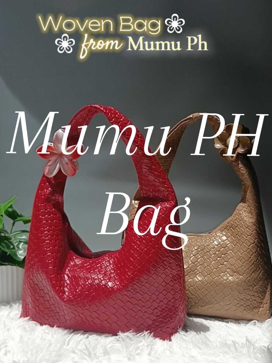 Perfect handbag from Mumu PH✨🎀 #mumuph  #handbag  #wovenbag #classybag #creatorsearchinsights 
