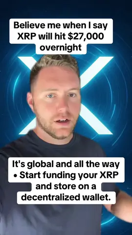 It's global and all the way • Start funding your XRP and store on a decentralized wallet. #livestream #xrp #xIm #xdc #lawofassumption 