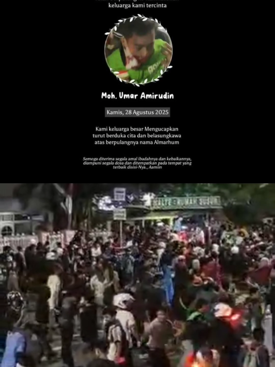 no caption 😭😡 #demo28agustus2025 #ojolviral #dprri #jakarta #brimob