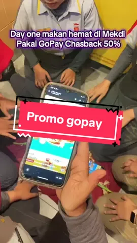 Makan hemat di Mekdi bayar pake gopay cashback 50%#promogopay #promomcdonalds #mcd 