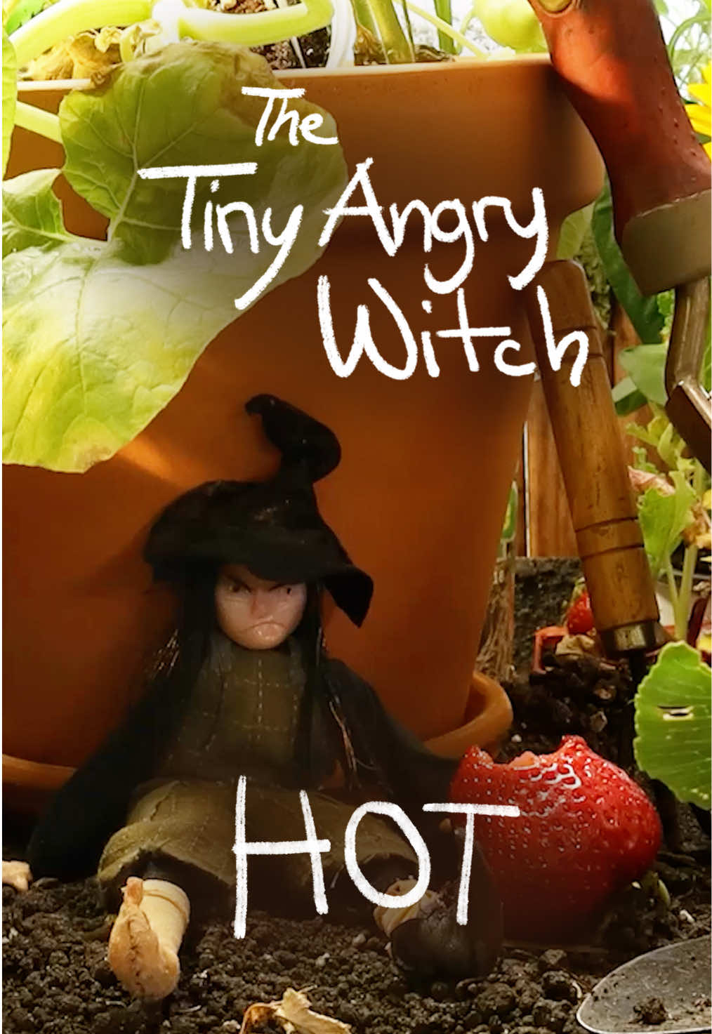 ⭐ AUGUST VIDEO!⭐ She’s tiny. She’s angry. She’s the Tiny Angry Witch. And she’s feeling far too hot.. ~~~ The Tiny Angry Witch doesn’t cope well with the heat.  Thankfully it’s cooled down in recent days, but a few weeks ago we were enduring an absolute scorcher! This video is for all of you who rush inside when the sun comes out. (Though we in no way condone the Witch’s method of keeping cool….!!) SHARE with your friends! Especially if they’re too hot! ~~~ Keep cool and stay witchy, ~ The Tiny Angry Team Animation & Design ~ Lumi Barron @Lumi  Creator & Actor ~ Beth Eyre @betheyre  Creator & Writer ~ David K. Barnes @velvetbarnes  Sound & Music ~ Odinn Orn Hilmarsson 