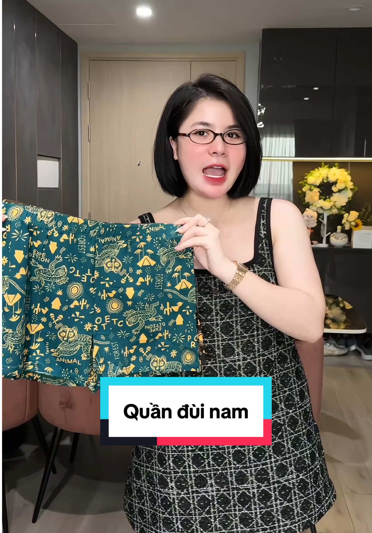 Quần đùi nam mặc nhà thoải mái #trienchieudangyeu #review #quanduinam 