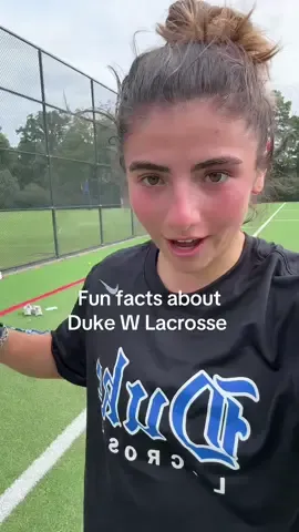 DUKE WOMENS LACROSSE FUN FACTS! #lacrosse #lacrossetok #duke #dukelacrosse #september1st 