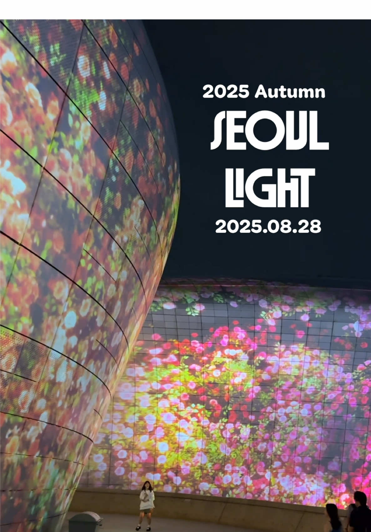 Hello Autumn 2025. Opening Night of Seoul Light at DDP.  #southkorea #seoul #fyp #foryou #seoullight 
