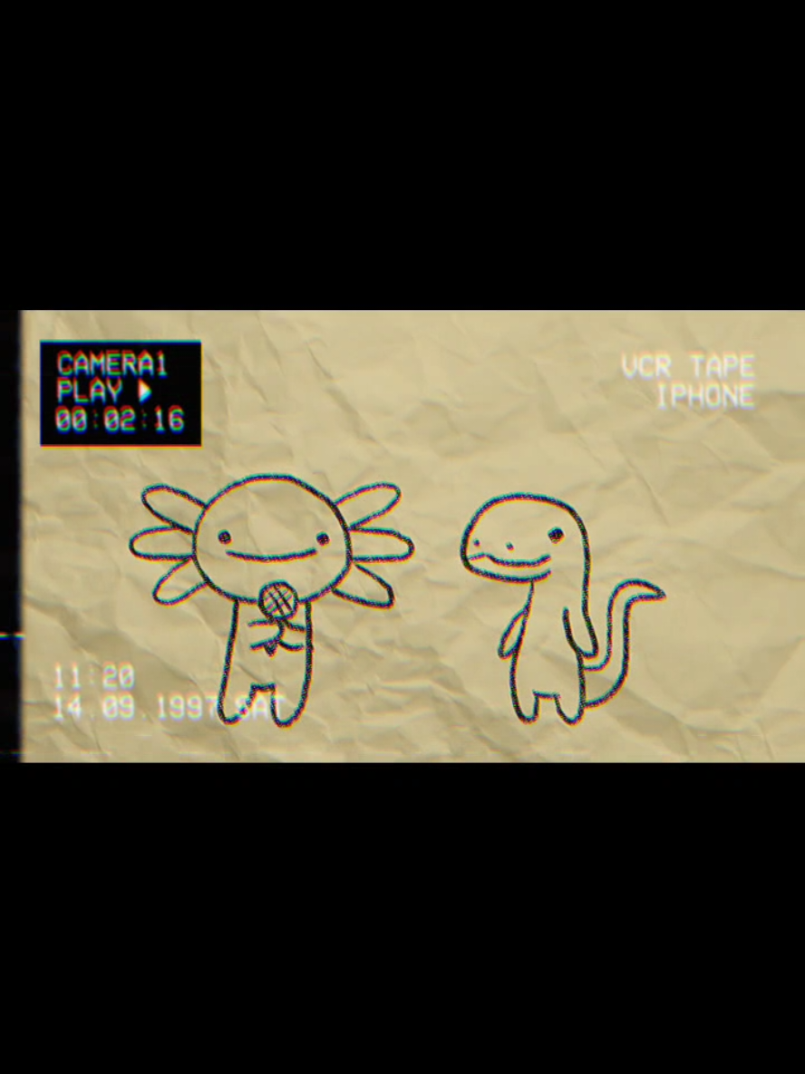 Ask Alotta. The Axolotl! #axolotl #cartoon #doodles #bloopers 
