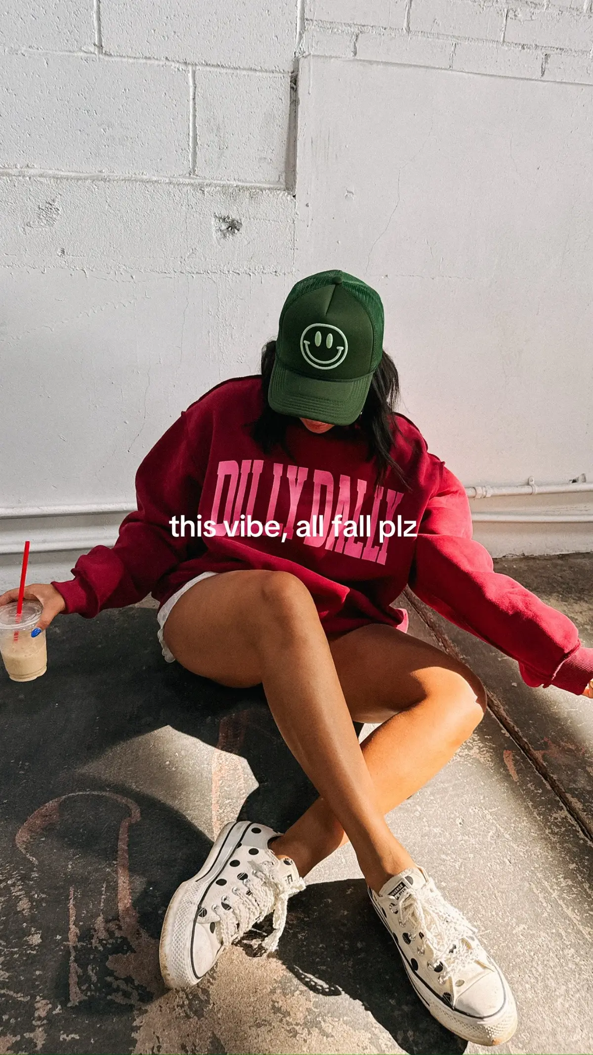 but all jokes aside, I’ll be wearing this all fall #fyp #trending #mockneck #fallfashion #fallootd #boutique #truckerhats #whatiwore 