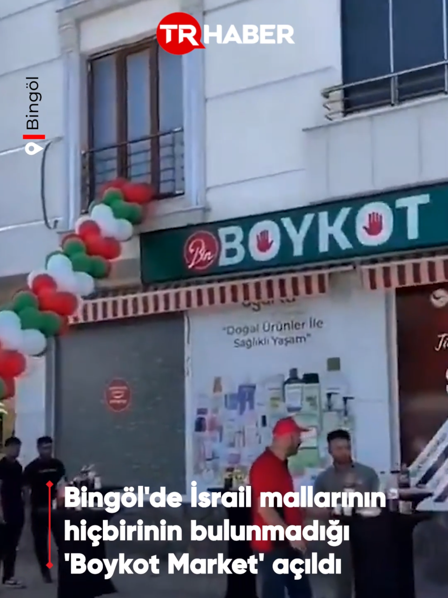 Bir onurlu duruş! Bingöl'de bir girişimci, Gazzeli çocukların kanı bulaşmış tek bir ürün bile satılmayan 