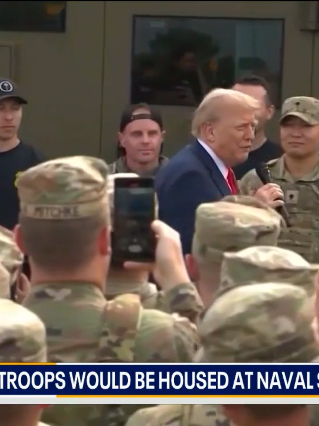President Donald Trump’s administration has asked a military base outside Chicago for support on immigration operations, the base said Thursday. #Chicago #Trump