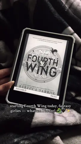 I’m really going into this knowing nothing #BookTok #fourthwing #fantasybooktok #fourthwingrebeccayarros #fantasy 