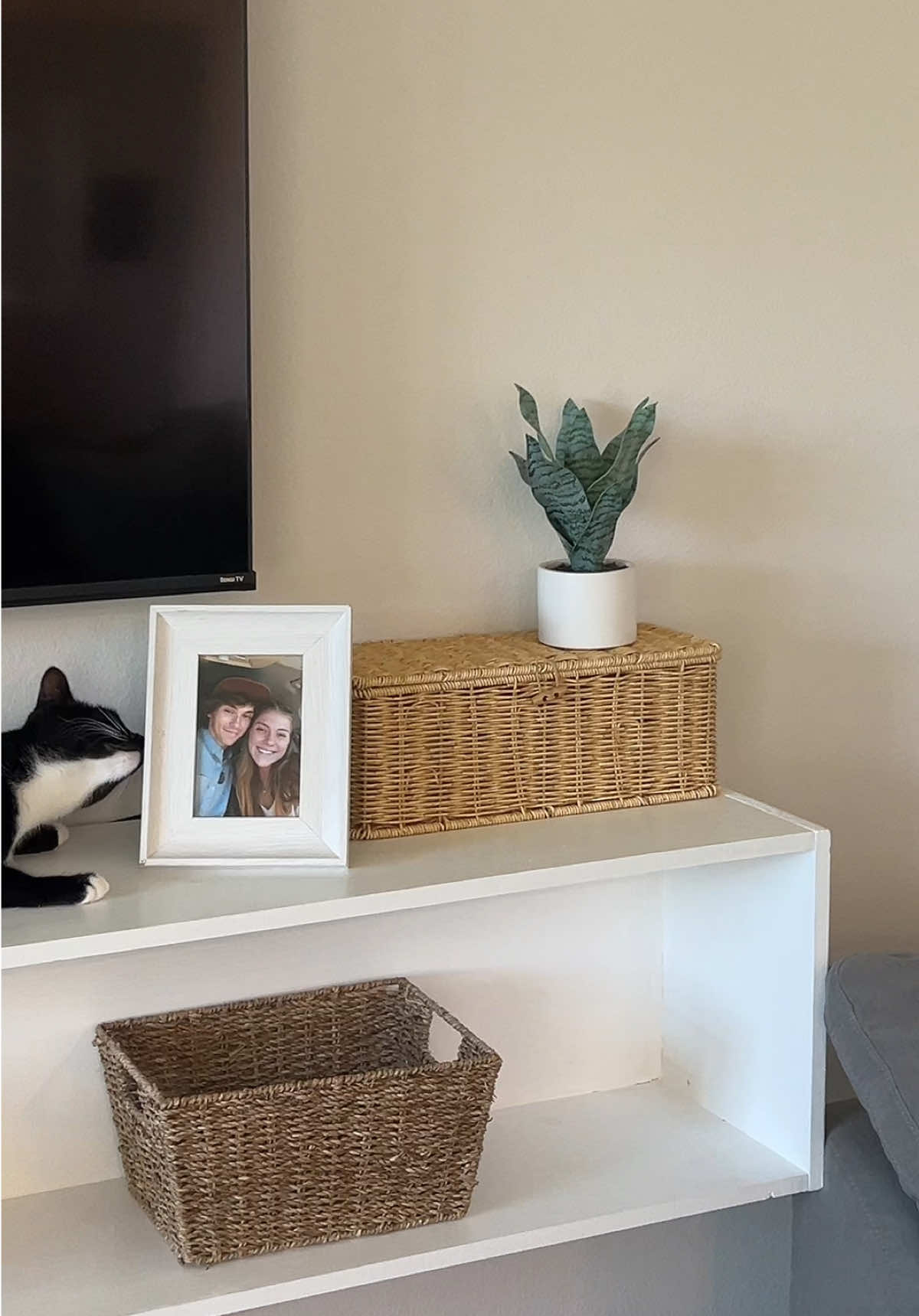 the most beautiful way to hide wires!!🥰😍 #hiddenwires #brownly #tiktokshop 