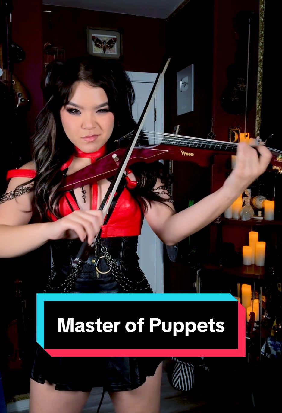 Master of Puppets goes ELECTRIC VIOLIN! @metallica  Song: Master of Puppets by Metallica Performed on electric violin by Mia Asano #violin #violinist #electricviolin #electricviolinist #miaasano #music #musician #shred #metalmusic #metal #metallica #masterofpuppets 