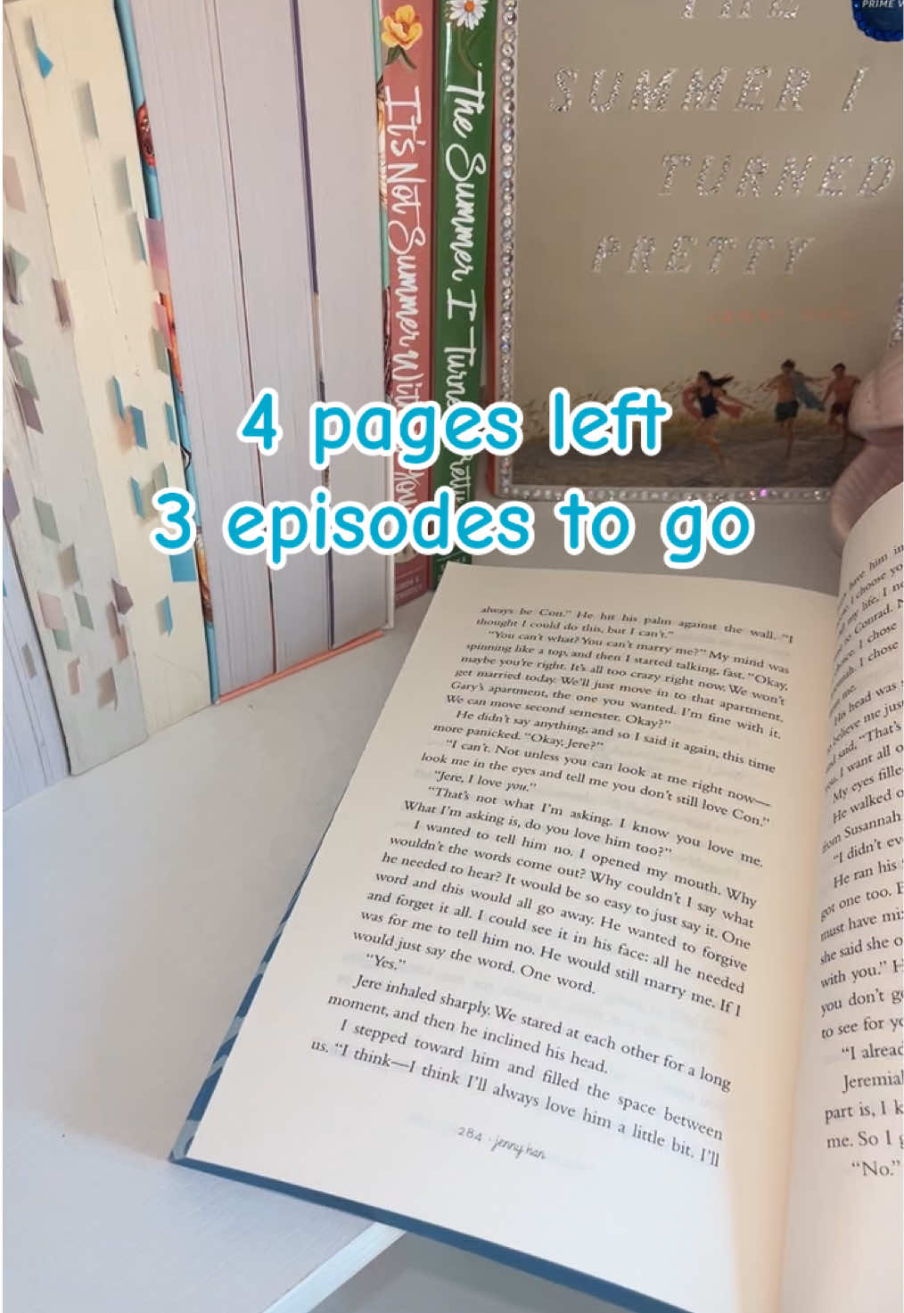 Jenny Han… what do you have up your sleeves😭  #tsitpseason3 #jennyhan #tsitp #romancebooks #fyp 
