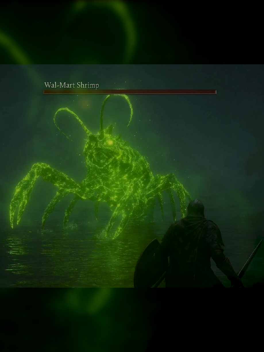 Be careful out there 🍤 -------------------------------- Thanks for being here 🤝 Wench community 🥇 -------------------------------- #darksouls #eldenring #gaming #shrimp #fyp 