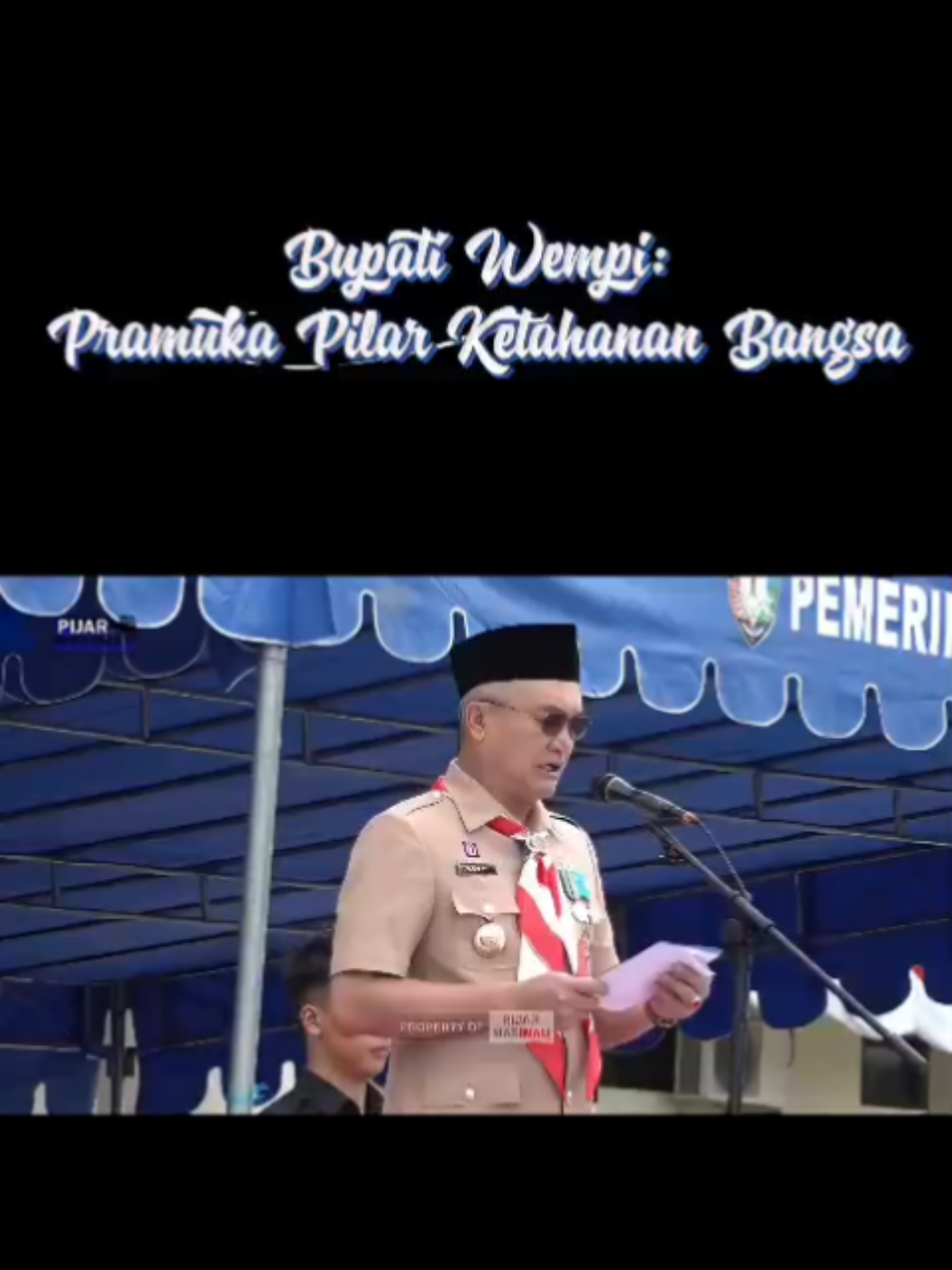 Dalam peringatan Hari Pramuka ke-64 di halaman Kantor Bupati Malinau, Bupati Wempi menekankan peran penting Gerakan Pramuka sebagai wadah pembinaan karakter generasi muda. Dengan mengusung tema nasional “Kolaborasi untuk Membangun Ketahanan Bangsa”, Wempi mengajak seluruh elemen masyarakat bersinergi membentuk pemuda tangguh yang siap menjawab tantangan zaman sekaligus menjadi pemimpin bangsa di masa depan. #bupatimalinau #wempiwmawa #kaltara #fyp #foryoupage