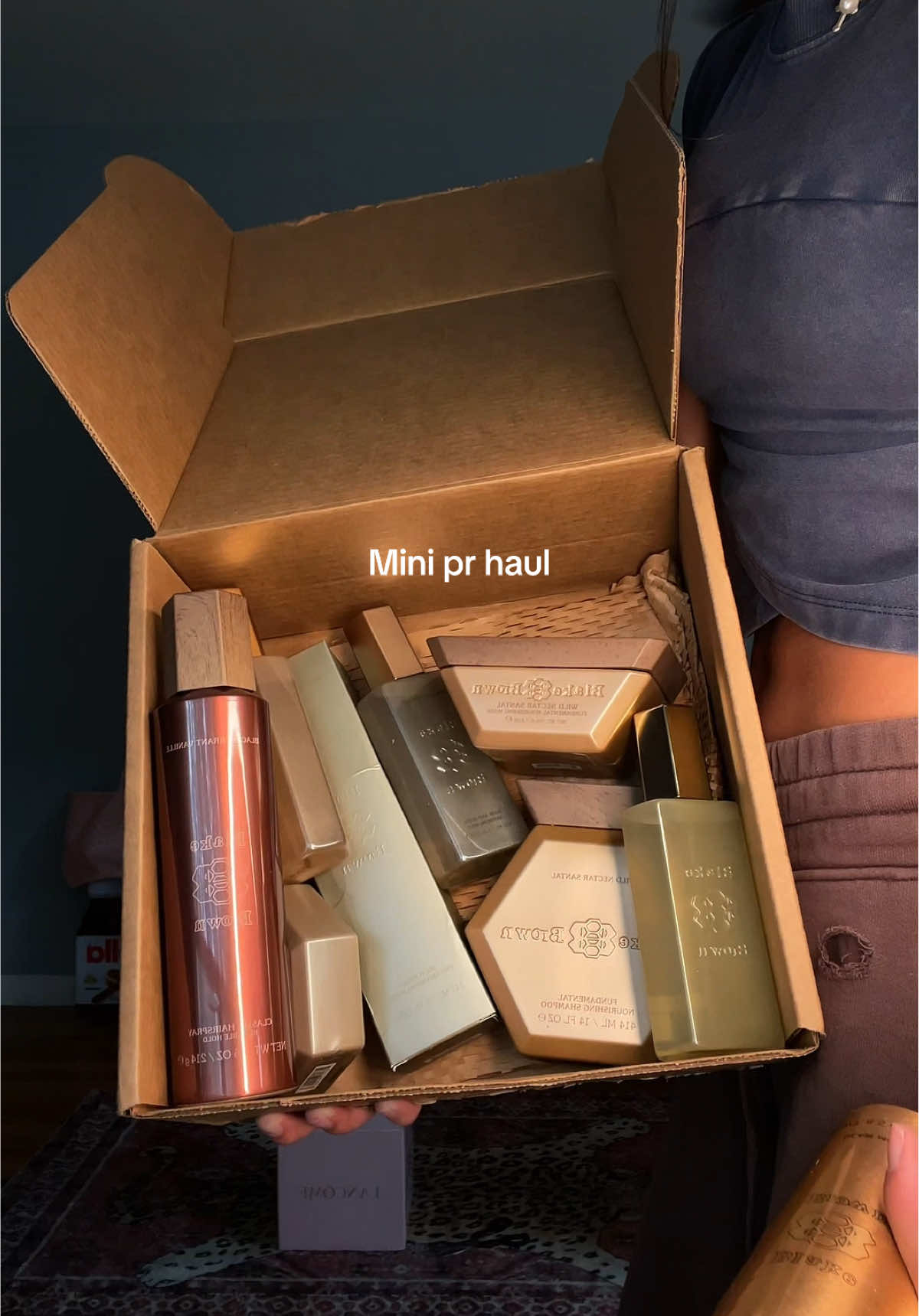 🤍🤍 @Blake Brown @Lancôme #prhaul #prhaulunboxing #asmrvideo #microinfluencer #girlinher20s 
