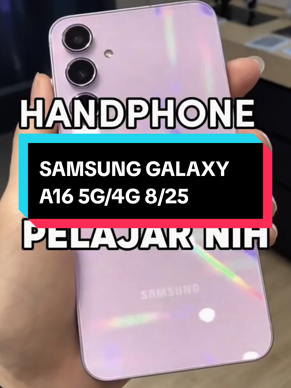 SAMSUNG GALAXY A16 5G/4G 8/256 , cocok banget buat kaum pelajar ❤️ harga cmn 2jutaan 😱
