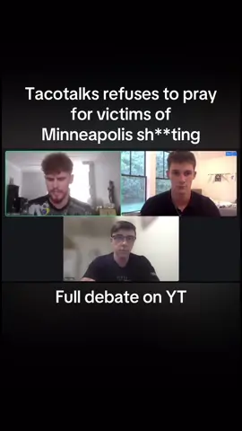 You can watch the full debate on YT on the Jesusandwhatnot account #god #catholic #shooting #news #protestant 