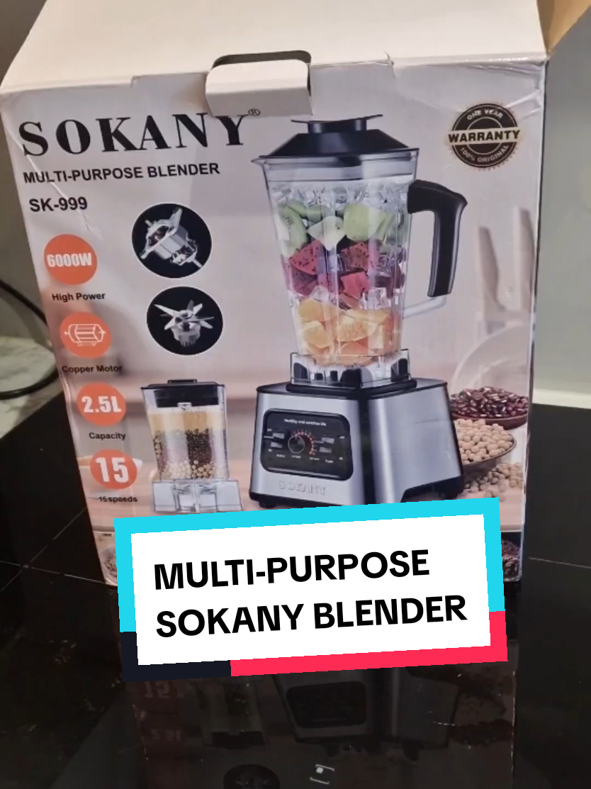 get this Best Blender sokany SOKANY999 for your kitchen. #kitchen #blender #KitchenHacks #tiktokmademebuyit  #cooking 