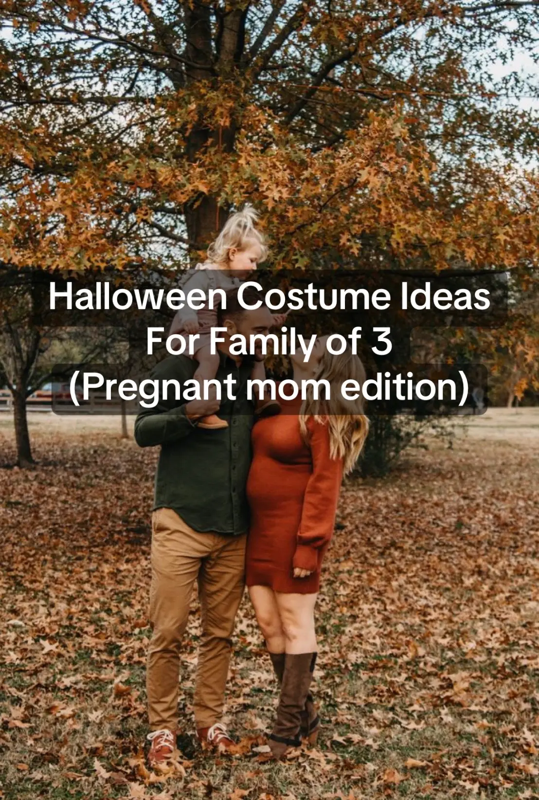 Looking for the cutest family costume ideas for a family of 3 (with another little pumpkin on the way 👶🎃)? Here are some creative Halloween costumes that work perfectly when mom is pregnant! Whether you want something funny, adorable, or easy to DIY, these costumes are bump-friendly and make the sweetest family Halloween memories. 🧡 Which one would you wear this year? . . . . #halloweencostume #familycostumeideas #pregnancyhalloween #familyof3 #pregnant 