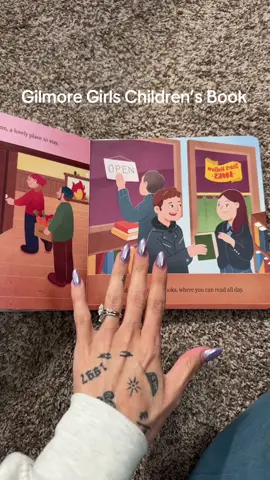 The cutest Gilmore girls children’s book #gilmoregirls #goodnightstarshollow #childrensbook #lorelaigilmore #rorygilmore 