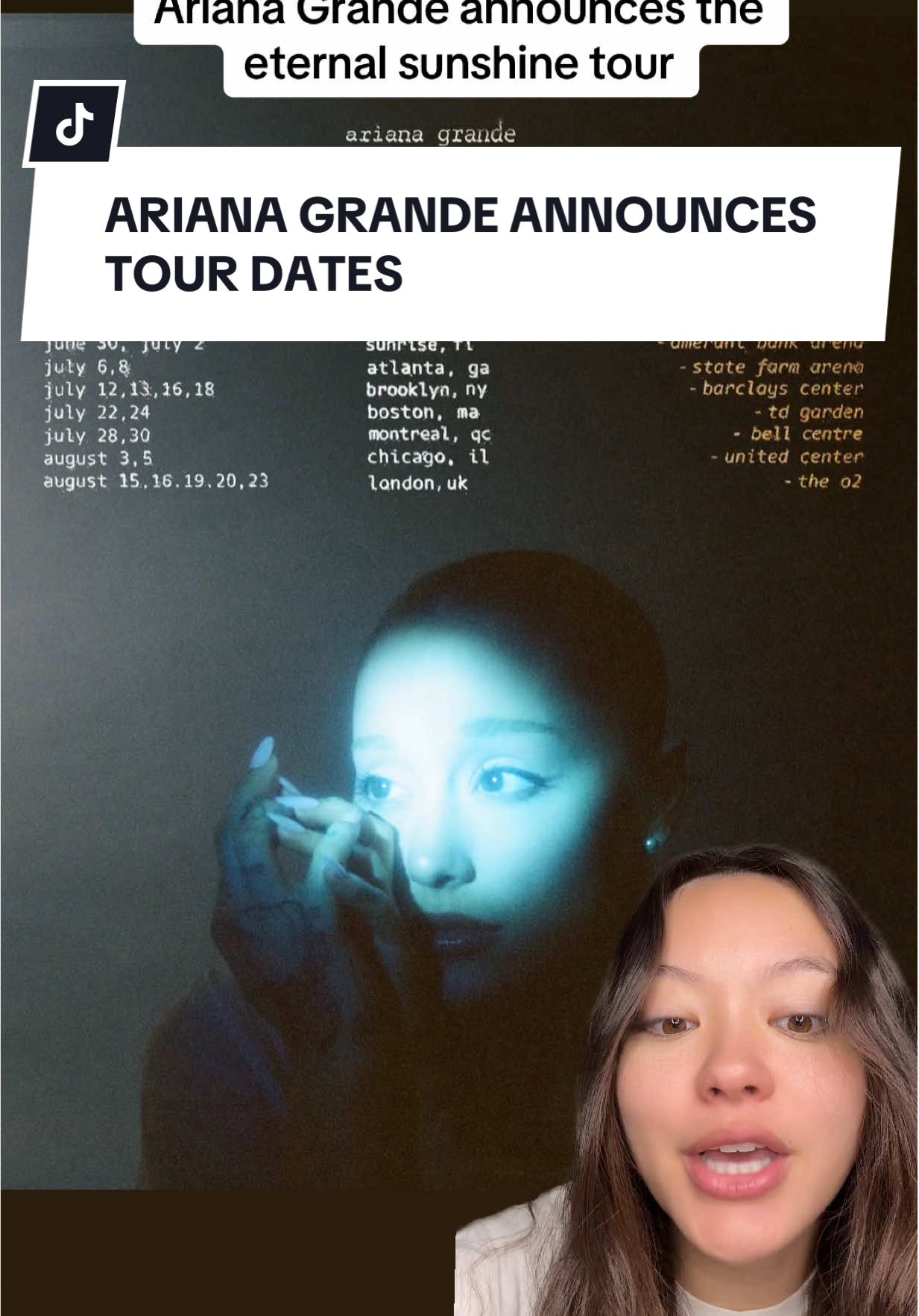 Ariana Grande announces tour #arianagrande #tour