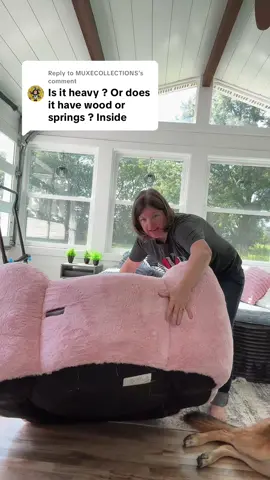 Replying to @MUXECOLLECTIONS hope this helps lol-but overall for what it is, it is light and its foam chair #beanbagchair #foamchair #comfychair 