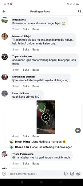 Brimob kena ngab