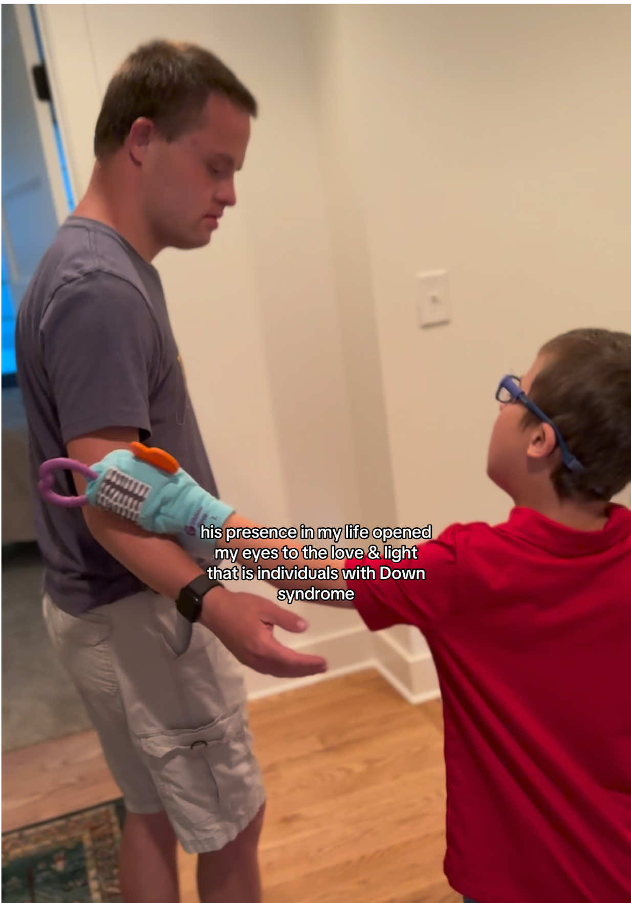a story within our story #theluckyfew #ourfamily #downsyndrome #nothingdownaboutit #ourstory 