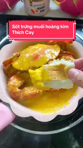 Có ai mê sốt trứng muối hoàng kim này hông ta? Tui hay thèm bất chợt, có hủ sẵn vầy tiện lắm luôn, thèm là có ăn liền #nhunguyen28 #foodreview #sottrungmuoi #sottrungmuoihoangkim #ancungtiktok 