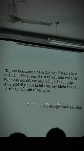 🥺 không thể bắt ai đợi mình được mãi