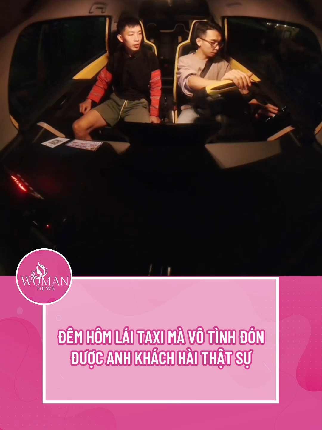 Đêm hôm lái taxi mà vô tình đón được anh khách hài hước thật sự #tiktoknews #womannews #tiktokgiaitri🔥