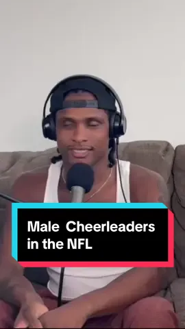Male  Cheerleaders in the NFL . #podcast #podcastclips #WeWantMoore #NFL #cheerleader 