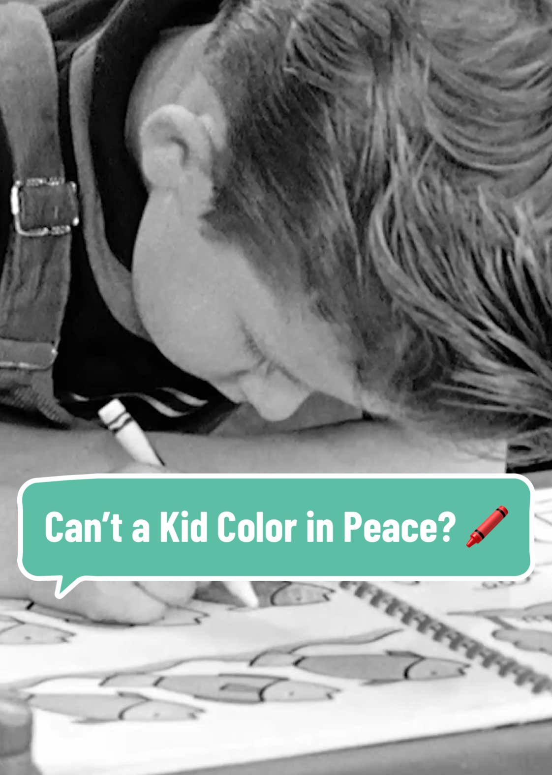 Can’t a kid color in peace? 🖍️  #ilovelucy Now Streaming on #PlutoTV and Paramount+ #lucilleball #classictv #1950s 