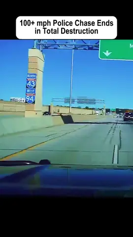100+ mph Police Chase Ends in Total Destruction Part 4 #cops #copsoftiktok #police #policeofficer #bodycam #crime #truecrime #truestory #foryou #fyp 