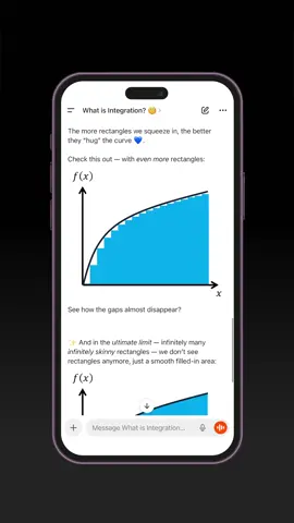 What is Integration? 🧐  anyone seeing this video is part of an exclusive alpha test so please click the link in the bio to try the mini lesson and leave your feedback in the comments! #a#alevelmathsi#integrationc#calculus