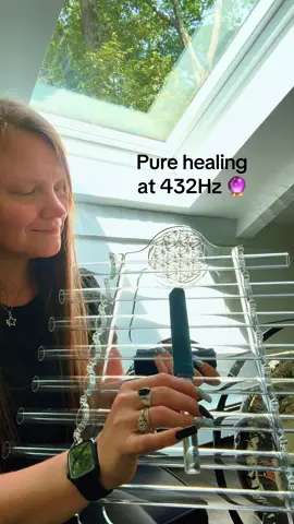 Vibes at 432Hz ✨ Let the healing frequencies flow 💫 #soundhealing #frequencyhealing #healing #meditation #asmr 