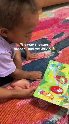 She’ll be 2 in 2 weeks and sis be talking us under the table 😂😂😂 she’s also convinced that Perunia Rhubarb is a Green Onion #veggietales #books #toddlers #fyp 