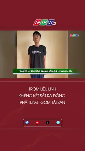 Trộm liều lĩnh: Khiêng két sắt ra đồng phá tung, gom tài sản #tiktoknews #tintuc #đạochích #khiêngkétsắt