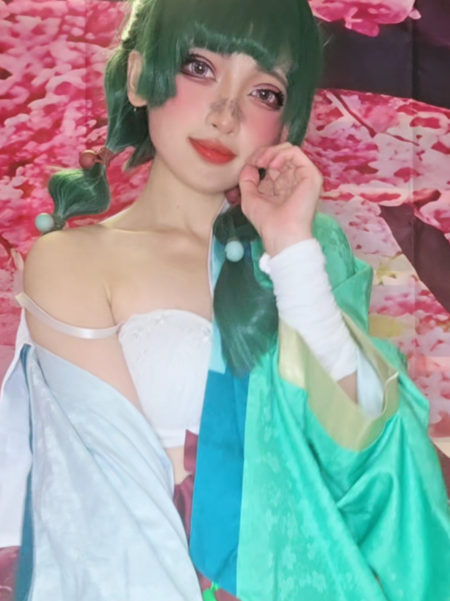 ◥(ฅº￦ºฅ)◤#コスプレ #cosplay #薬屋のひとりごとコスプレ #猫猫コスプレ #fyp 