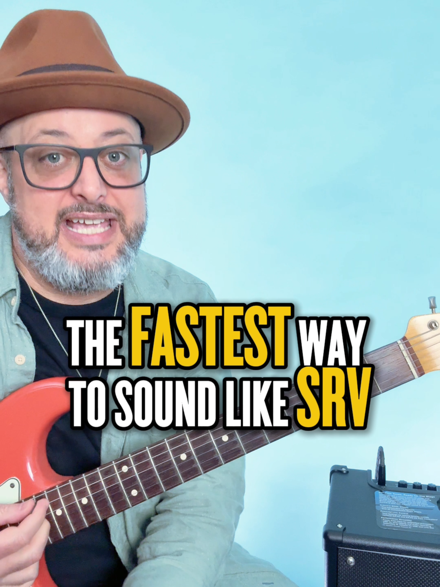 How To Sound Like Stevie Ray Vaughan Fast! #guitar #tutorial #srv #blues