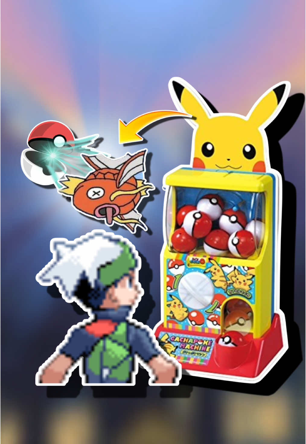 Et si Pokémon devenait un jeu de hasard ? 🤯 Dans Pokémon All In,  un rom de hack de Pokemon Émeraude, oublie les Poké Balls : tes Pokémon sortent des machines Gacha ! 💥 Salles d’arcades partout, combats chaotiques, économie souterraine, règles cassées… Ici, chaque run est un pari et chaque victoire a le goût d’un jackpot. ✨ Serais-tu prêt à tout miser et tenter l’aventure All In ? #pokemon #pokemoncommunity #romhack #pokemonfan #pokemonallin 