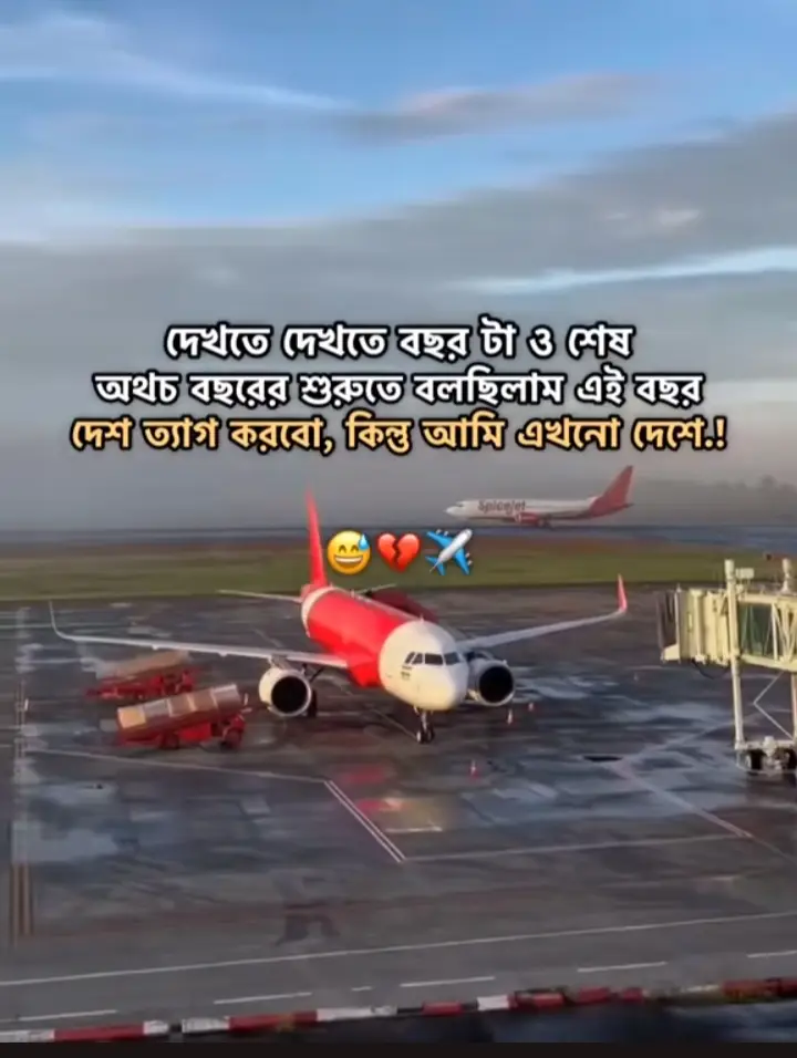 দেখতে দেখতে বছর টা ও শেষ অথচ বছরের শুরুতে বলছিলাম এই বছর দেশ ত্যাগ করব,কিন্তু আমি এখনো দেশে…!!😅✈️😔 #😅😅💔💔💔💔  #😅😅💔💔💔😓😓  #ছাগলনাইয়া_ফেনী 