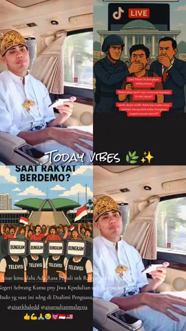 #fypage #viraltiktok #fypviralシ  #@AisarKhaledd @AisarSultanMalaysia  Mkasih Idolaku Aisar Khalled,, Kamu sdh Menyanyikan Lagu yg Mewakili Swara Hati Kami Rakyat Kecil yg saat ini sdng Terdzalimi oleh Pmimpin di Negeri ini,, Jiwa Kpeduliaan kamu sngt Tinggi pd Rakyat Kecil yg Tertindas,,wlau kamu Dtang dr Negeri Sebrang,,,dg Misimu Rakyat Bantu Rakyat,,, Smg Mkin Sukses Karirmu di Negeri ini,,Amin🤲🏻👍💪🙏😢💓 #@UmieIrfanHfizah_AKFans😍  #fyppppppppppppppppppppppp 